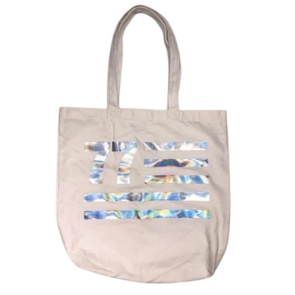 American Eagle Outfitters Ivory Canvas Tote Bag - Picture 5 of 12